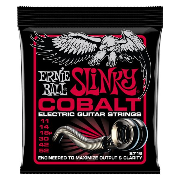 Ernie Ball 2716 Burly Slinky Cobalt Guitar 11-52