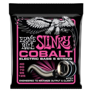 Ernie Ball 2737 Super Slinky Cobalt 5 Bass 40-125