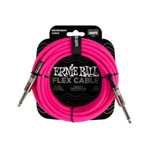 Ernie Ball 6418 Flex Cable Pink 6m