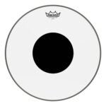 Remo CS-0316-10 Controlled Sound Top Black Dot Clear 16"