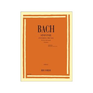 Sinfonie Invenzioni a Tre Voci J.S.Bach ER2718