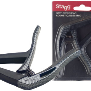 Stagg SCPX-CU CARBON Curved Trigger Capo