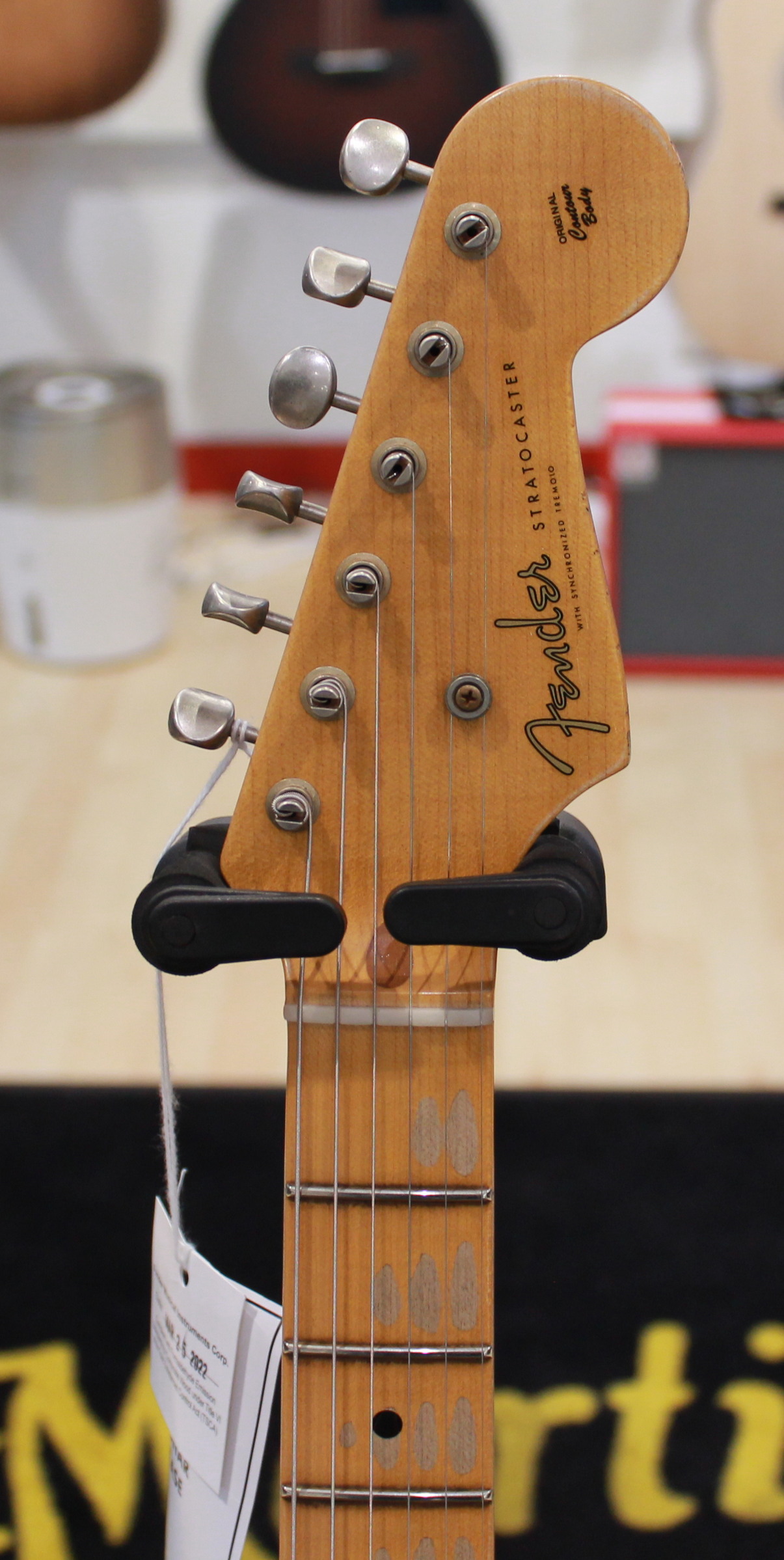 Fender '55 Relic Stratocaster Custom Shop LPB USATO cod. 39124 - immagine 10