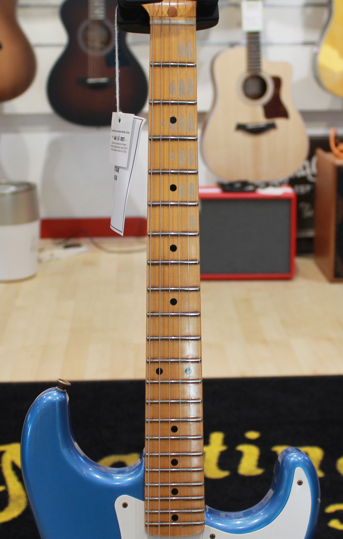 Fender '55 Relic Stratocaster Custom Shop LPB USATO cod. 39124 - immagine 8