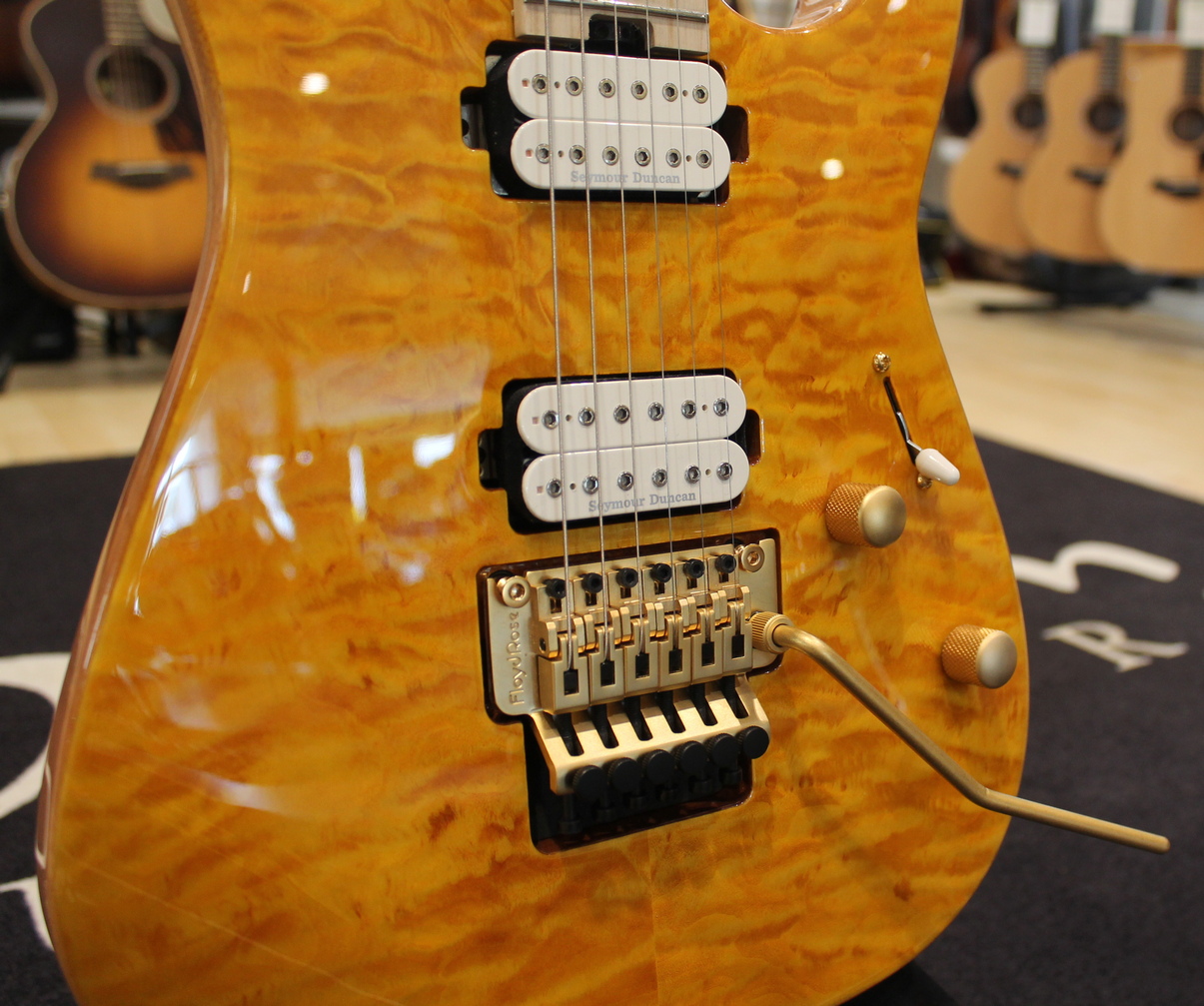 Charvel Pro Mod DK24 HH FR Dark Amber EX DEMO cod. 51424 - immagine 3