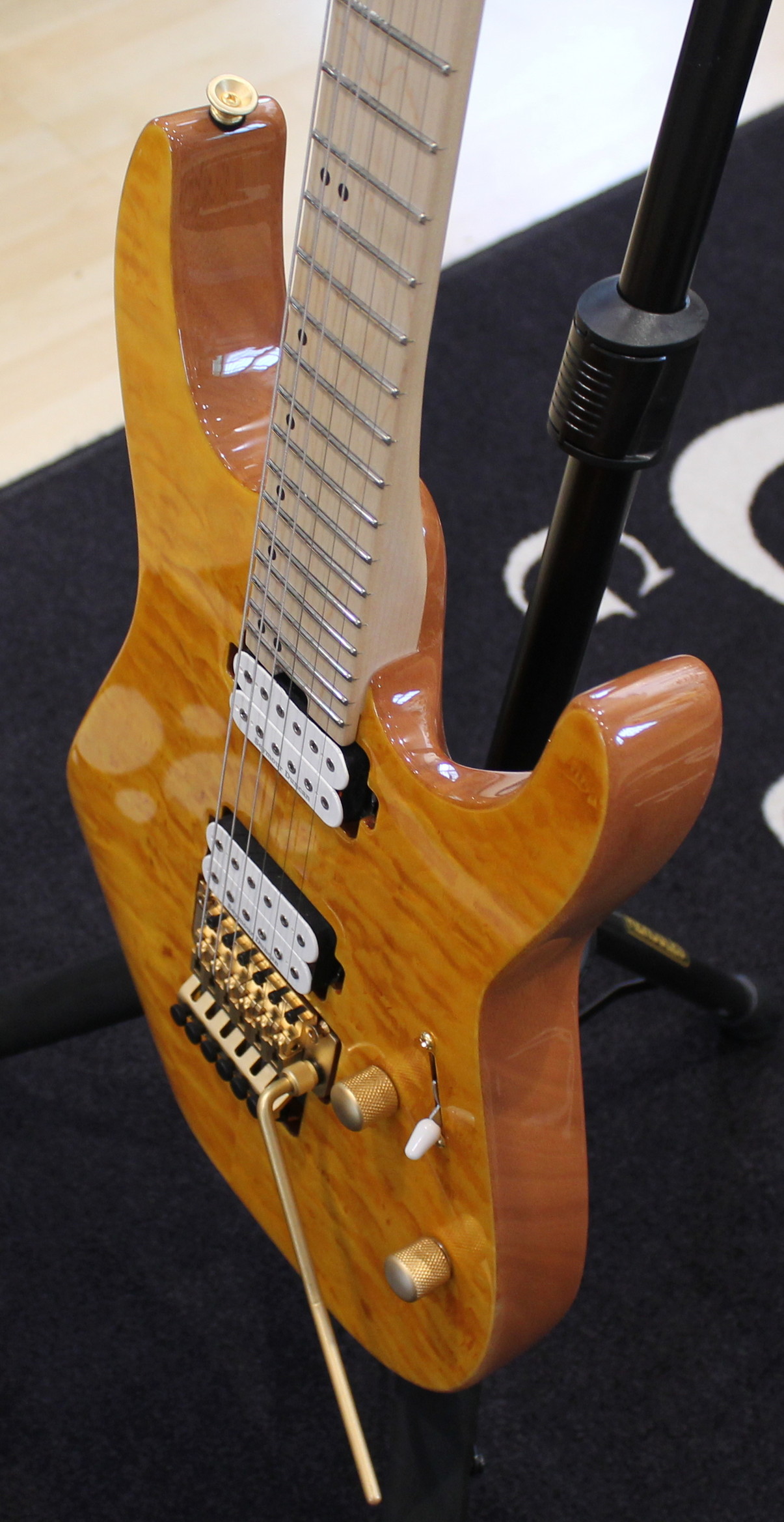 Charvel Pro Mod DK24 HH FR Dark Amber EX DEMO cod. 51424 - immagine 4