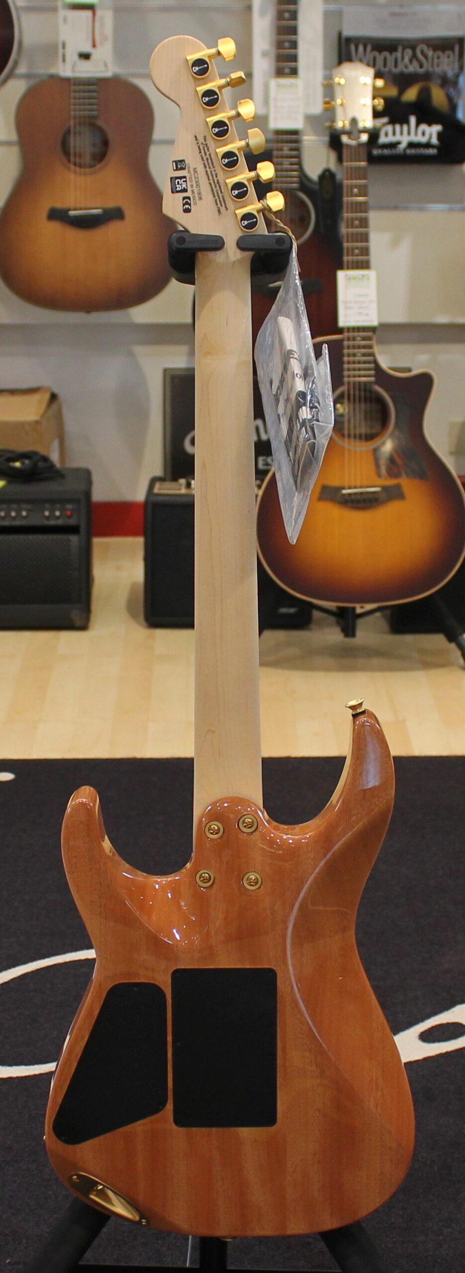 Charvel Pro Mod DK24 HH FR Dark Amber EX DEMO cod. 51424 - immagine 8