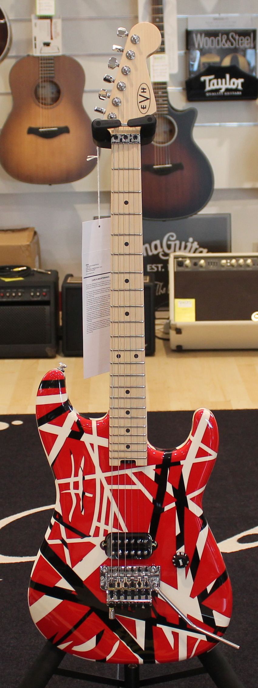 EVH Striped Series Red EX DEMO cod. 66624