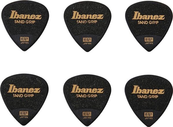 Ibanez PPA16HSG-BK Plettri Heavy Polyacetal 6 pz.