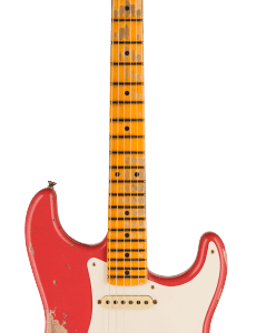 Fender 1957 Stratocaster Heavy Relic Aged Fiesta Red