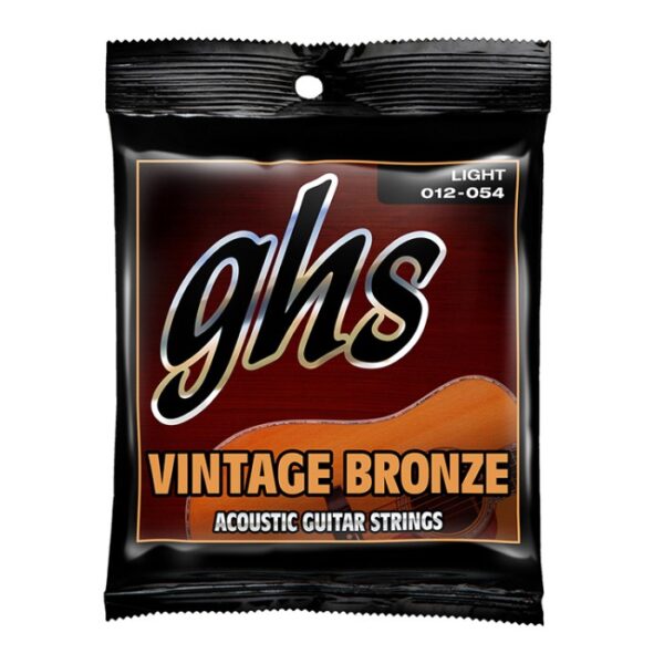 GHS VN-L Vintage Bronze Acustica 6 St 012-054