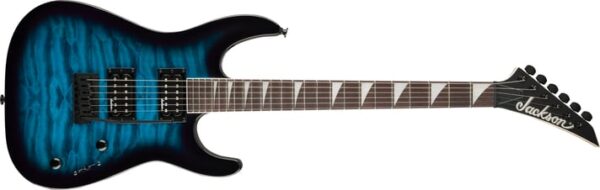 Jackson Dinky JS20 DKQ 2PT Serie JS Transparent Blue