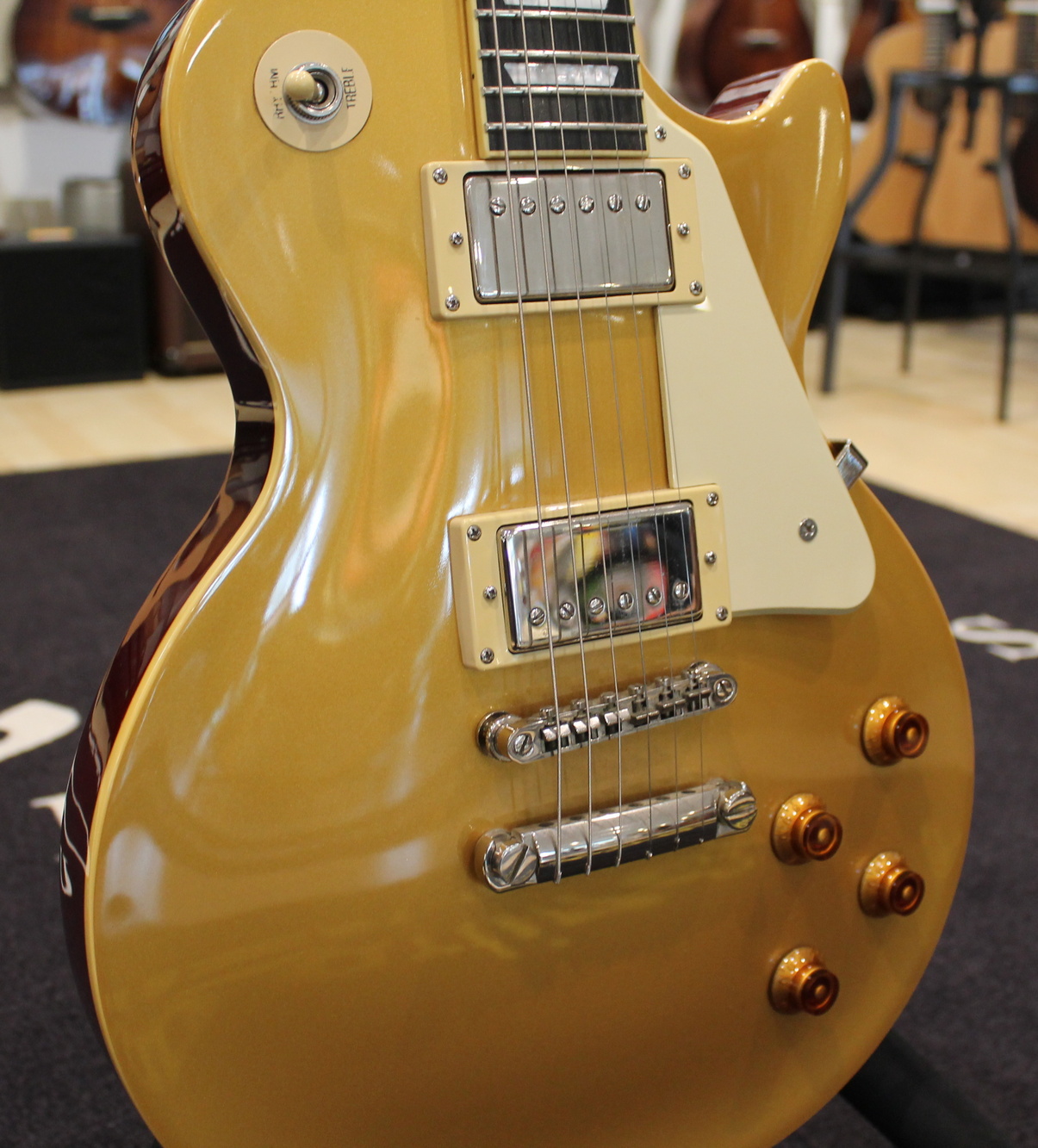 Epiphone Les Paul Standard Metallic Gold USATO cod. 88124 - immagine 3