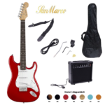 San Marco Set Chitarra Elettrica 100054 Blu