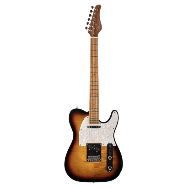 Schecter R66 Elite II Roasted Maple PT Sunburst