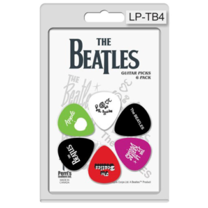 Perri's LP-TB4 Confezione 6 Plettri The Beatles Logos