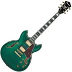 Ibanez AS93FM-TMG Transparent Moss Green