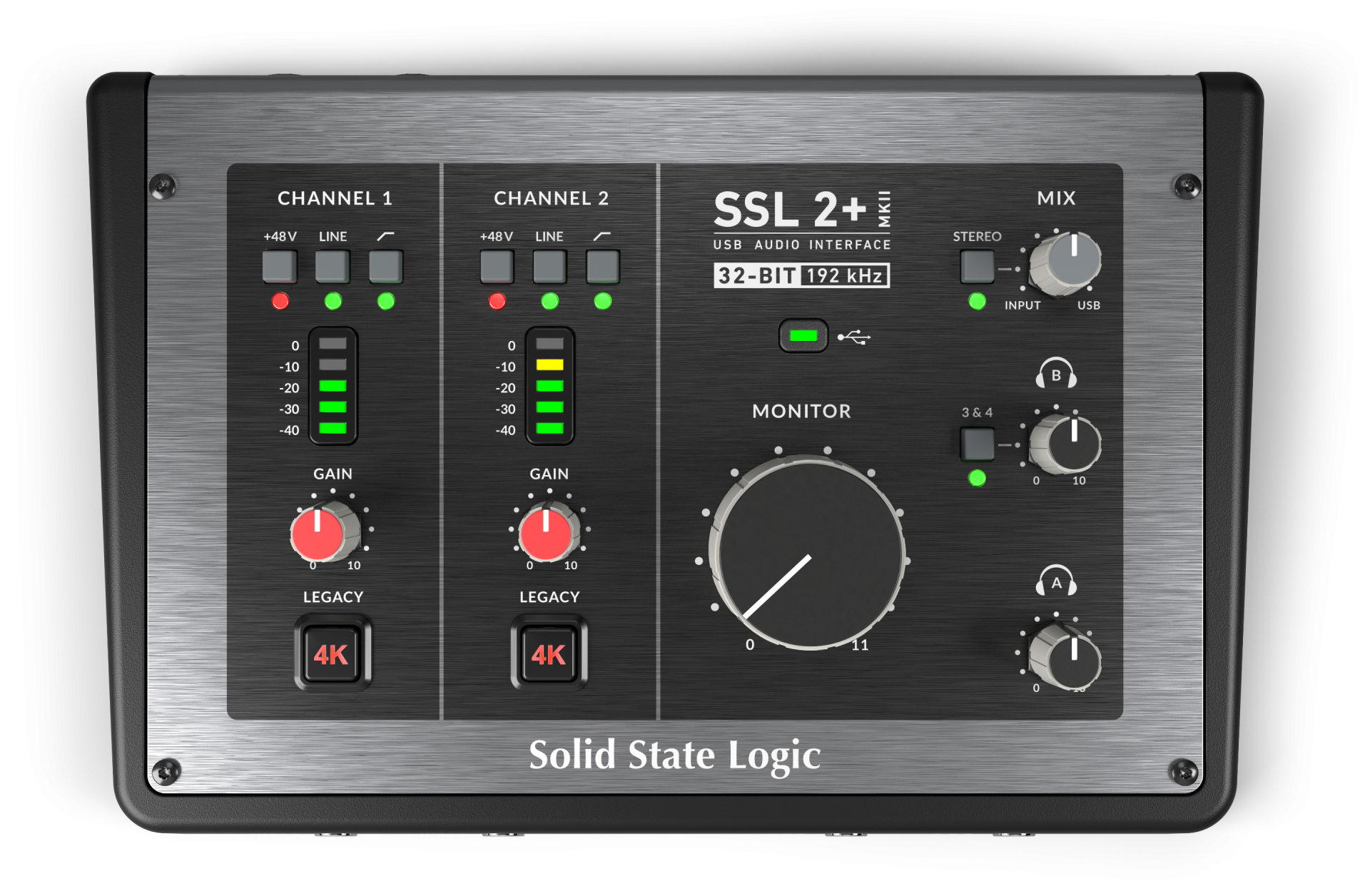 Solid State Logic SSL 2+ MKII USB Audio Interface