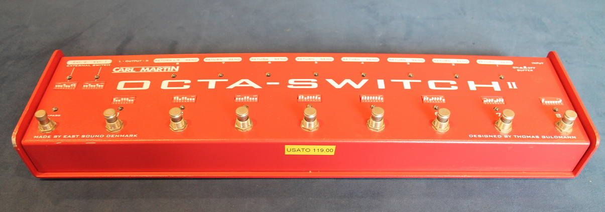 Carl Martin OctaSwitch MkII USATO cod. 13925