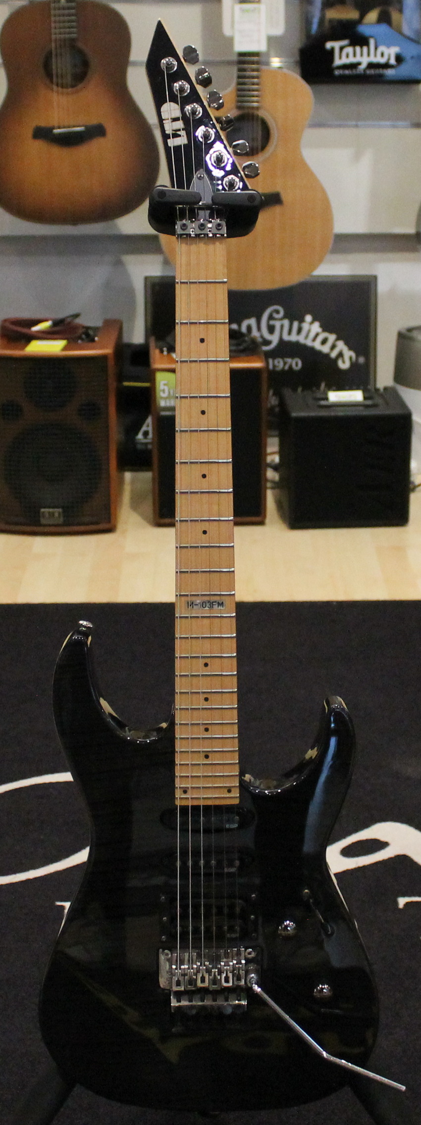 LTD M103FM FR Flame Top Trans Black USATO cod.11325