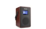 Modena DAB+ Radio BT FM Batt Wood