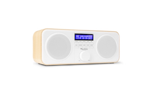 Novara DAB+ Radio BT FM Batt White