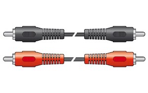 CX402-1 Cable 2RCA-2RCA M 1.5m Bulk