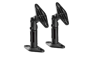 HTS20 Supp a parete per Alt nero, set di 2