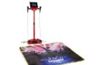 KSM15R Karaoke Stage Set Red+Mat