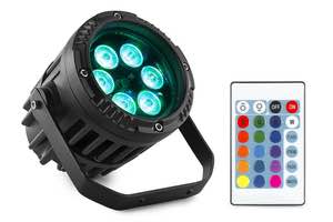 BWA63 LED AluPAR IP65 6x3W RGB IRC