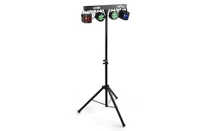 Partybar12 2x PARstrobe+2 x Derby