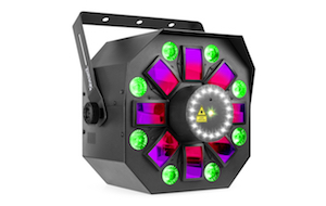 MultiBox 100W RGBWAP strobe laser irc