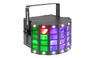 DerbyStrobe 4 x3W RGBW DMX IRC