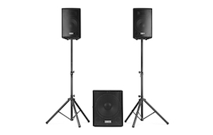 VX1015BT set 15sub BT+ 2Top10wood