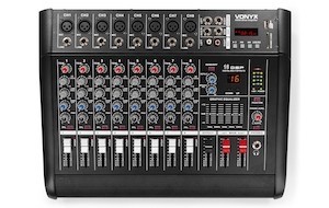 AM8A 8 Channel Amplified Mixer BT
