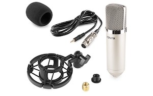 CM400 Studio Cond. Micro 48V Silver