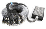 CX166 Stage Snake XLR 24 F+4 M 30m