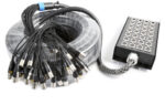 CX168 Stage Snake XLR 24 F+4 M 50m