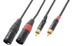 CX66-1 Cable 2xXLR M-2xRCA M 1.5m