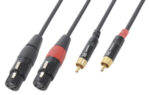 CX68-1 Cable 2xXLR F-2xRCA M 1.5m
