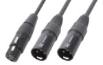 CX140 Cable Splitter XLR F-2 XLR M
