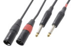 CX64-6 Cable 2xXLR M-2x6.3Mono 6m