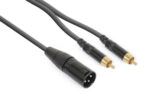 CX58-1 Cable XLR M- 2xRCA M 1.5m