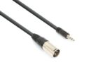 CX318-05 Cable XLR M-3.5 St. 0.5m
