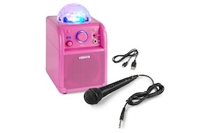 SBS50P BT Karaoke Sp Mic LED PINK
