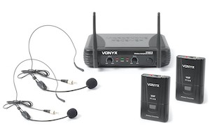 STWM712H micro VHF 2ch Headsets