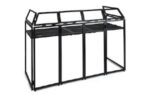 DB5 Pro DJ Alum.Booth Large 2.0m B/