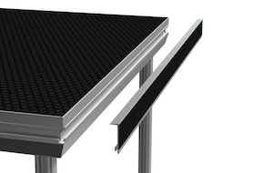 SKIRT100 Skirt Click Profile 97cm