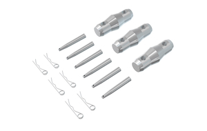 P33 Truss Conn.Set 3 couplers, 6 cl