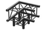 P30-C30 Truss 3 way corner 0,5 BLK